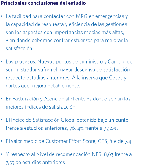 Main Study Conclusions